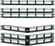 Panduit MINI COM ULTIMATE ID MODULAR PATCH PANEL PANUICMPP24BLY 24-Ports Black