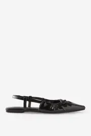 [Rubi] Rubi - Ayda Bow Slingback - Black glossy 37 BLACK GLOSSY