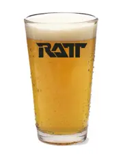 Ratt - Rock and Roll - 16oz Pint Beer Glass Pub Barware Seltzer Liquor Coffee