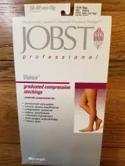 JOBST Thigh Length Vairox Open-Toe Compression Stockings 30-40-Hg SMALL A