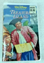Treasure Island (VHS Clamshell) Walt Disney - Driscoll, New Factory Sealed