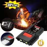 Headlamp Clip on Hat Cap Light LED Head Torch Fishing Rechargeable USB Lamp NEW