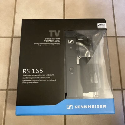 Sennheiser RS165 Digital Wireless Headphones HDR-165 +Base Station TR-165 $279
