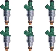 6pcs Fuel Injector Nozzle, Compatible for VW Santana GOL 0280150825 Flow Matching Fuel Injector Engine