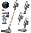 Cordless Vacuum Cleaner 550W 45KPA 60 Mins Runtime Self-Standing Vacuum Clean...