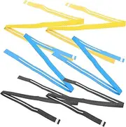 6pcs Racket Handle Sweat Absorbing Grip Tape Skid Tennis Badminton Racket Wrap Durable PU Material for Fishing Rods Sports Equipment