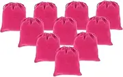 Veemoon 10pcs Velvet Drawstring Pouches for Jewelry Small Flannel Storage Bags for Rings Coins and Travel Lightweight and Elegant Design for Women and Men