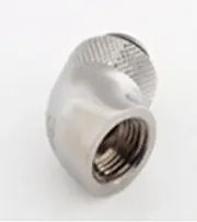 Bitspower G1/4" Black Sparkle Rotary 60-Degree IG1/4" Extender [BP-BS60R]