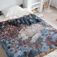 在飛比找蝦皮商城精選優惠-COZY HOME 美式沙發毯 掛毯 單人沙發巾 針織線毯 