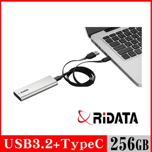 RIDATA錸德 RV01 256GB 外接式固態硬碟SSD