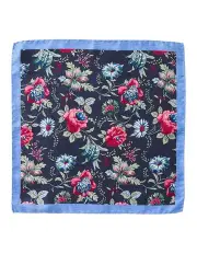 [Dom Bagnato] Peonia Silk Pochette in Multi Color