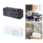 Digital Alarm Clock Snooze Digital Alarm Clocks 4 Level Brightness Electronic