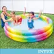 【INTEX】漸層彩虹圓形充氣泳池168x38cm(581L)-適2歲以上 (58449) (7.8折)