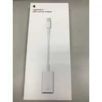 在飛比找蝦皮購物優惠-Apple 原廠Lighting 對USB 相機轉接器