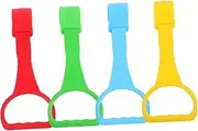 INOOMP Infant Toddler Pull up Ring 4 Pack Baby Pull up Bars Walking Helper Playpen Accessory Balance Support Muscle Development Tool