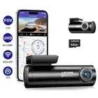 AZDOME 4K+1080P Dual Dashcam 5GWiFi GPS Front and Rear Recorder Camera Free Card