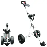 2024 Masters 5 Series Compact 2-Wheel Golf Trolley Cart Adjustable Lightweight