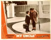 Mon Oncle Lobby Card Alain Becourt Jacques Tati 1958 Old Movie Photo