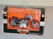 Vintage Harley Davidson 2001 Springer Softail Diecast Motorcycle 1:18 Maisto New