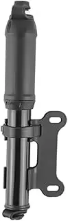 BELLIFFY Bicycle Pump Bike Frame Mounted Pumps Bike Air Mini Handheld Bike Pump Bike Inflation Pump Easy-to-use Air Pump Frame Pump Bike Portable Air Pump Bike Inflator Black Aluminum Alloy