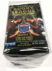 1994 Dynamic Marketing Rugby League Series 1 Card Loose Packs bundle of 48 packs