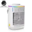 Portable Air Conditioner with Colorful Atmosphere Light Water Mini USB Air Coole