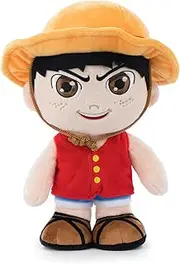 BARRADO One Piece - One Piece Live Action Series Protagonists Plush Toys 24-27 cm - Luffy, Zoro, Nami (Luffy)