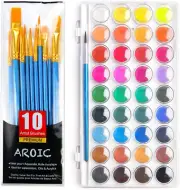 AROIC Watercolor Paint Set, with a Watercolor Paint, 36 Color，And a Package of 1