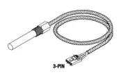 Midmark Ritter M11 Autoclave Temperature Probe Assembly 002-0357-00