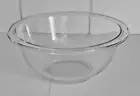 PYREX CLEAR NESTING MIXING BOWL 4 Qt #326h Vintage