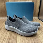 Skechers Go Walk Flex Charcoal Pink Ultra Go Cushioning Womens size 8 sneakers