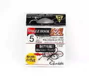 Gamakatsu 66495 Single Hook 52 BL Plugging Barbless Hook Size 5 (5409)