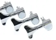 GT Left-Handed Electric Bass Guitar Sealed Tuning Machines in Chrome Finish (4-Inline)