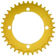 ALUGEAR Aero 1x 104 BCD MTB Chainring. Gold