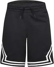 [Nike] Jordan Boy's Air Diamond Shorts (Big Kids) Black LG (14-16 Big Kid)