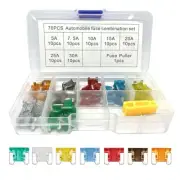 Low profile fuse car blade fuse mini flat small fuse (5A, 7.5A, 10 15 20 25 30A