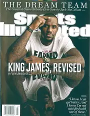 Sports Illustrated LeBron James King James Revised July 2012 No Label Newstand