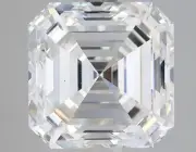 Natural D Color Lab Grown Loose Diamond VVS1 3Ct Asscher Modern Cut Certified