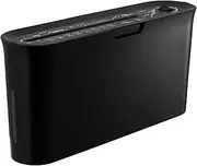 Paper Shredder for Home Office, Black Compact Design, 2 Sheet Crosscut Paper, 10 Mins Running Time B08BK