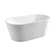 Empire Freestanding Acrylic Bath, 1400mm, Gloss White
