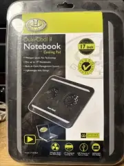GEAR HEAD CF3300BLK USB DUAL-COOL II NOTEBOOK COOLING PAD, UP TO 17" - NEW!