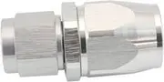 Aeroflow Stepped Straight End -8 Hose to -6AN Expander Hose End Silvteflon - AF201-08-06DS