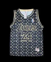 NBA LA LAKERS #24 Koby BRYANT GOLD & BLACK Jersey QLD Seller SIZE XL