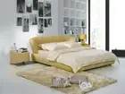 DAVIDSON (A9112) KING 3 PIECE BEDSIDE BEDROOM SUITE WITH (#33 BEDSIDES) - LEATHE