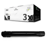 3x Ink Cartridges for Xerox WC7435RX WC7435R WC7428RLX WC7428FLX Black