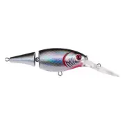 Flicker Shad Jointed Black Silver 1/5 oz