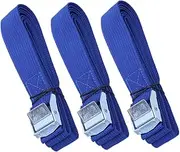 MUELODSIC 3pcs Heavy Duty Adjustable Cam Buckle Straps Versatile Lashing Straps for Securing Cargo Luggage Equipment for Motorcycles Bicycles and Outdoor Use
