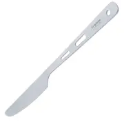 Convenient Titanium Utility Cutlery Set Fork Spoon Cutter for Outdoor Use