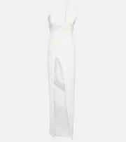 [Monot] Mônot One-shoulder keyhole gown UK 8 black