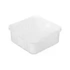Fridge Food Container Sealed Lid Storage Filtering Fridge Food Container Square